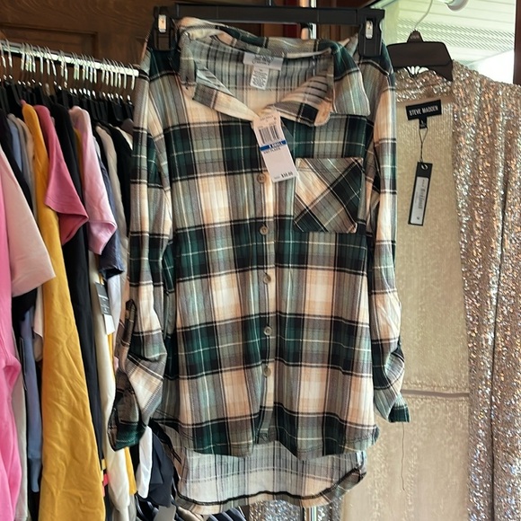 Just polly knit plaid - Picture 2 of 6